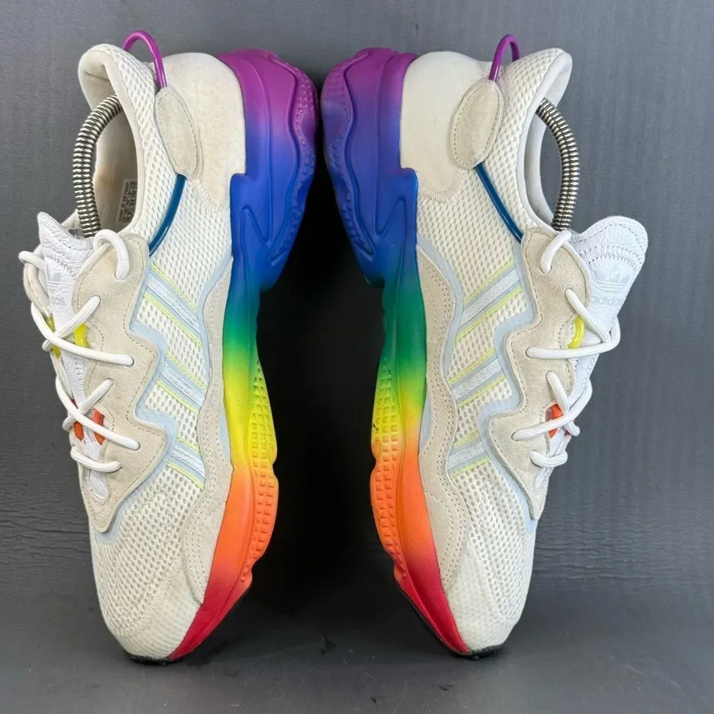 Adidas Ozweego 'Pride' athletic sneaker shoes men’s size 10